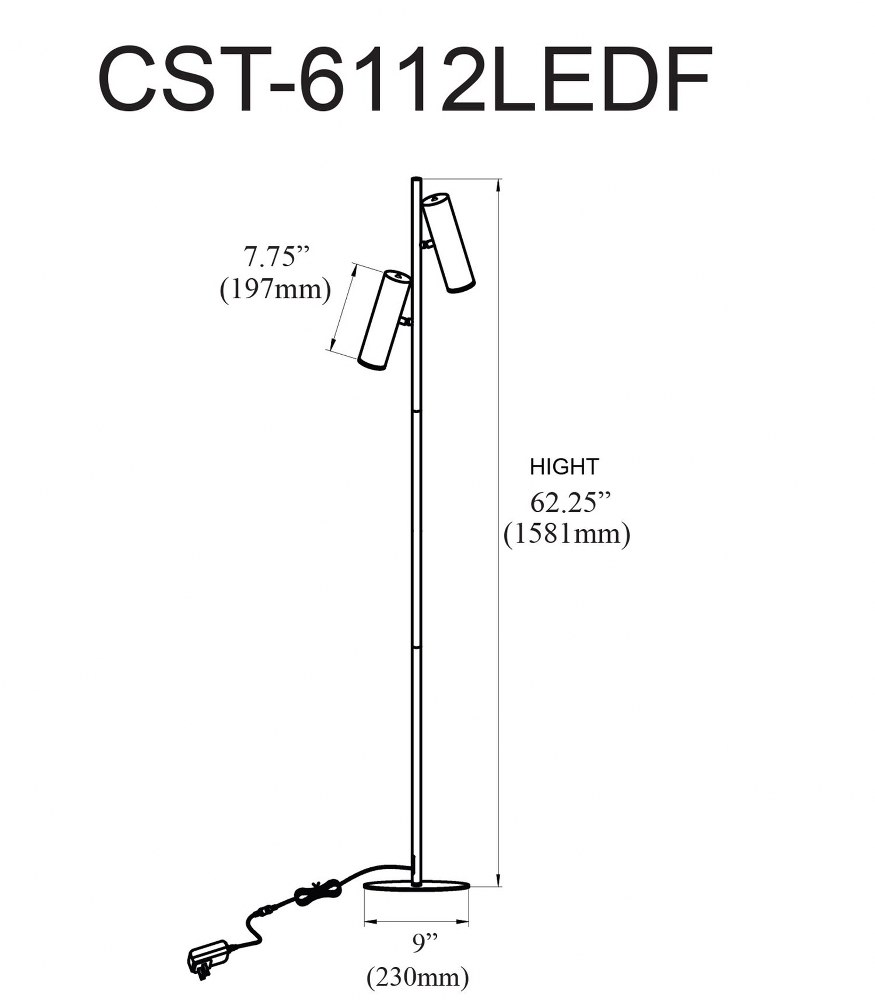 CST-6112LEDF-MB