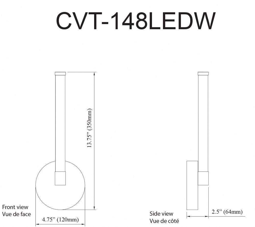 CVT-148LEDW-MB