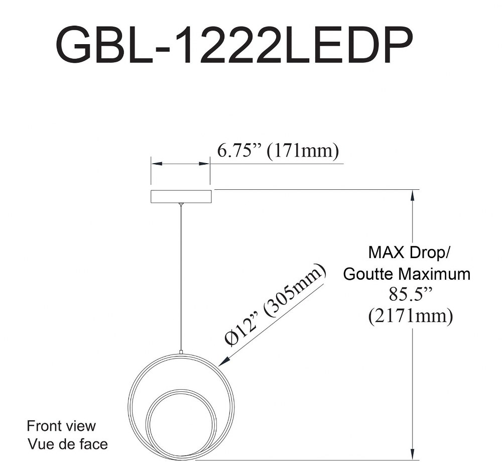 GBL-1222LEDP-MB