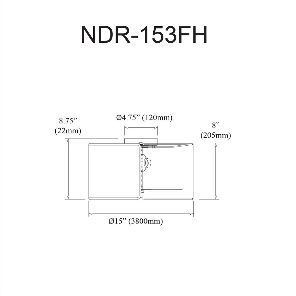 NDR-153FH-BK-WH