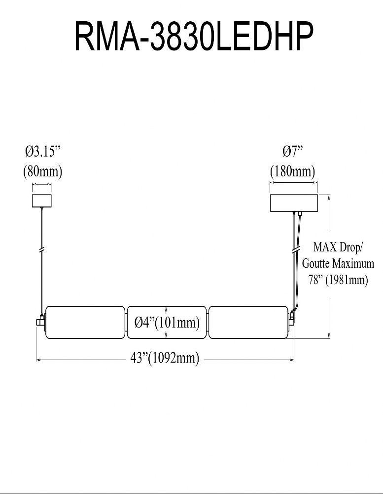 RMA-3830LEDHP-MB