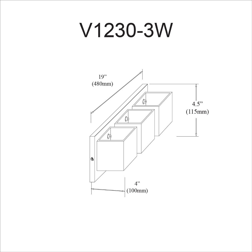 V1230-3W-MB