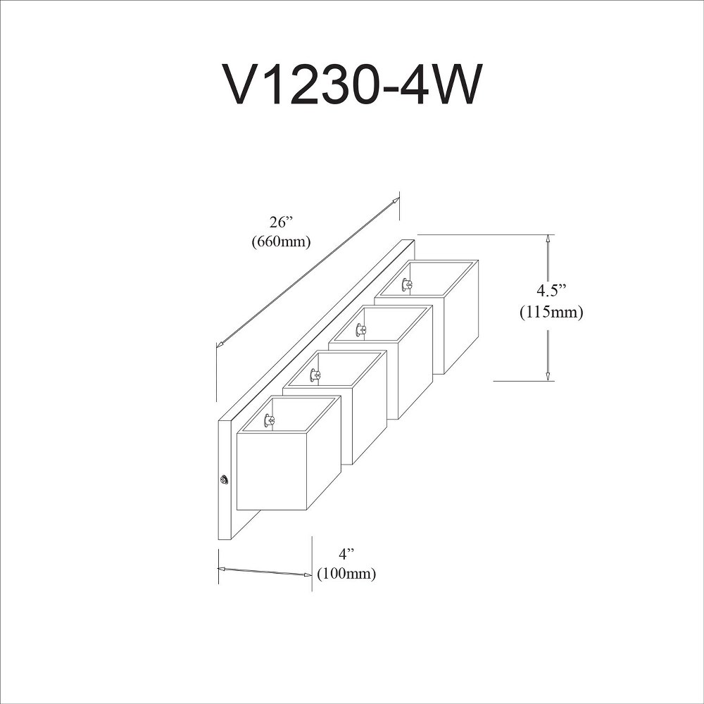V1230-4W-MB