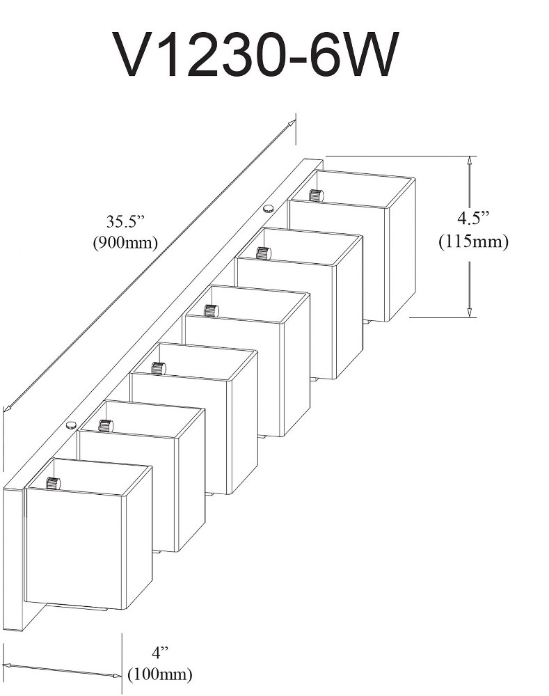 V1230-6W-MB