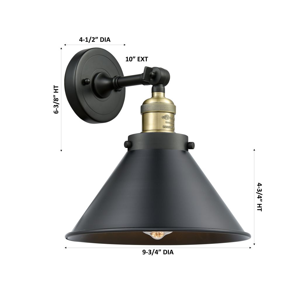 203-BAB-M10-BK-LED