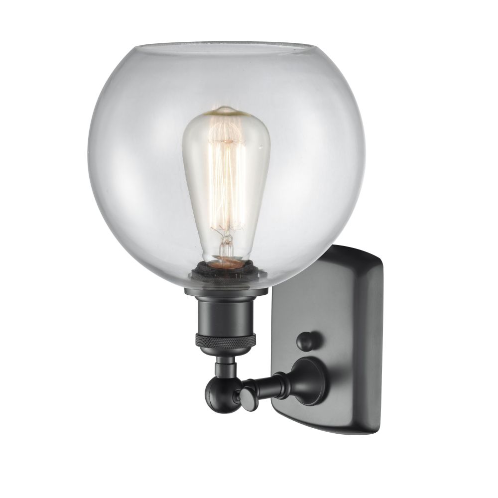 516-1W-BK-G122-8-LED
