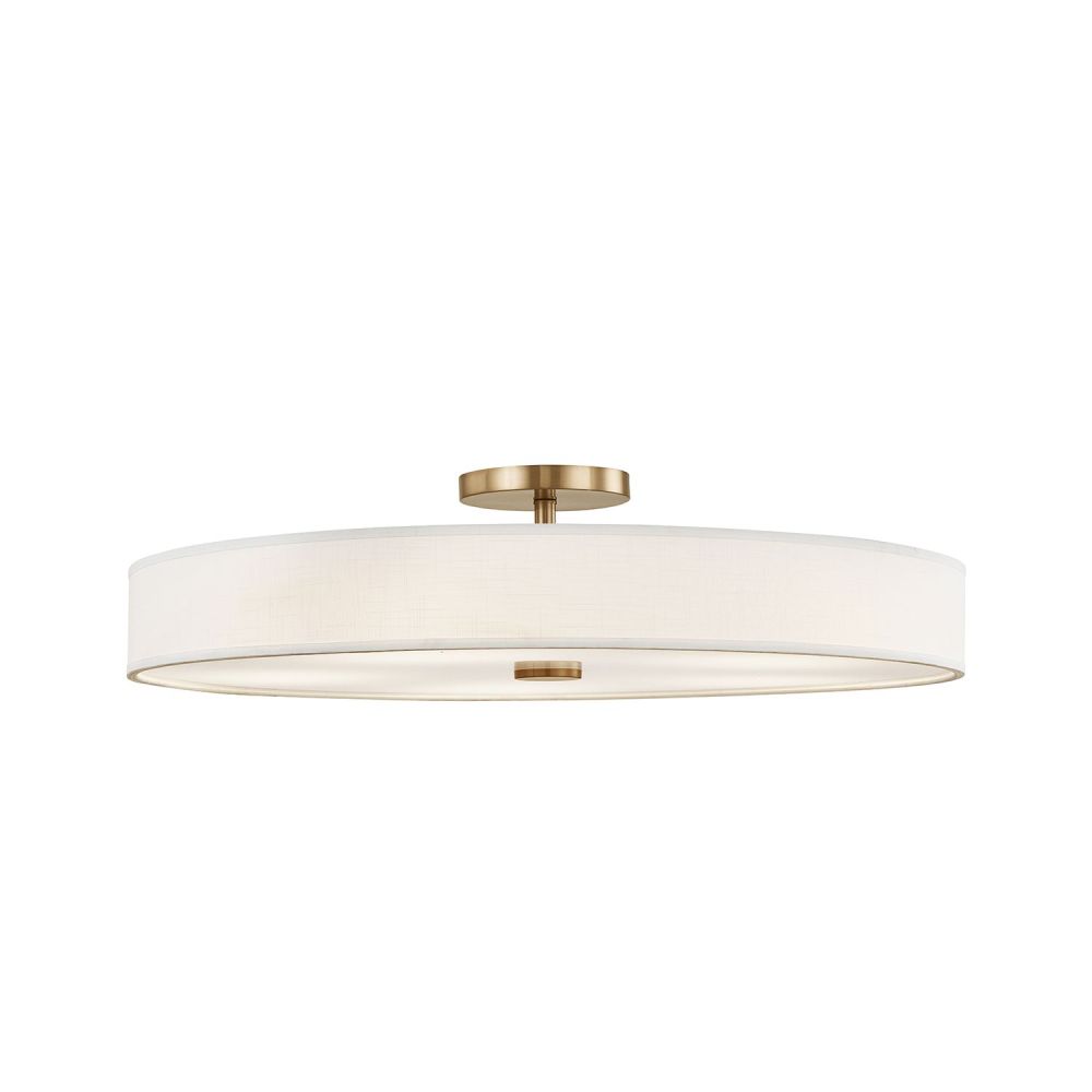FAB-9307-WHTE-BRSS
