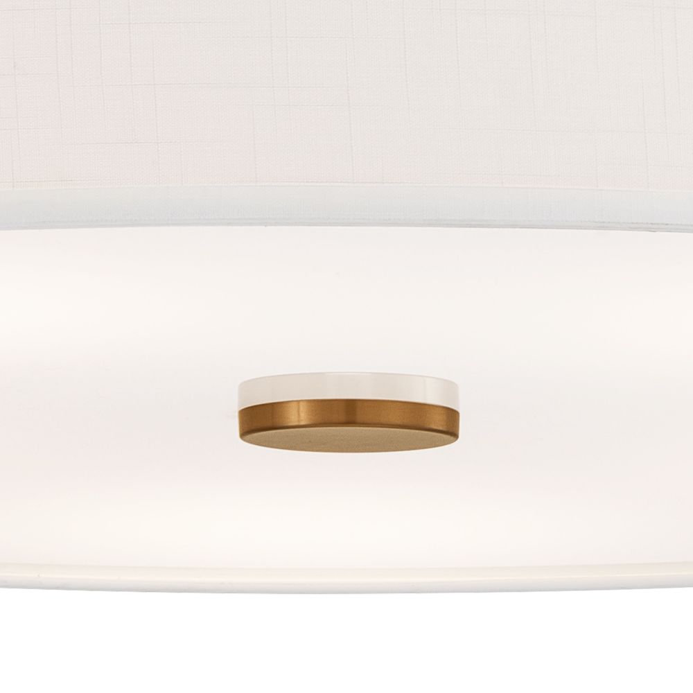FAB-9307-WHTE-BRSS