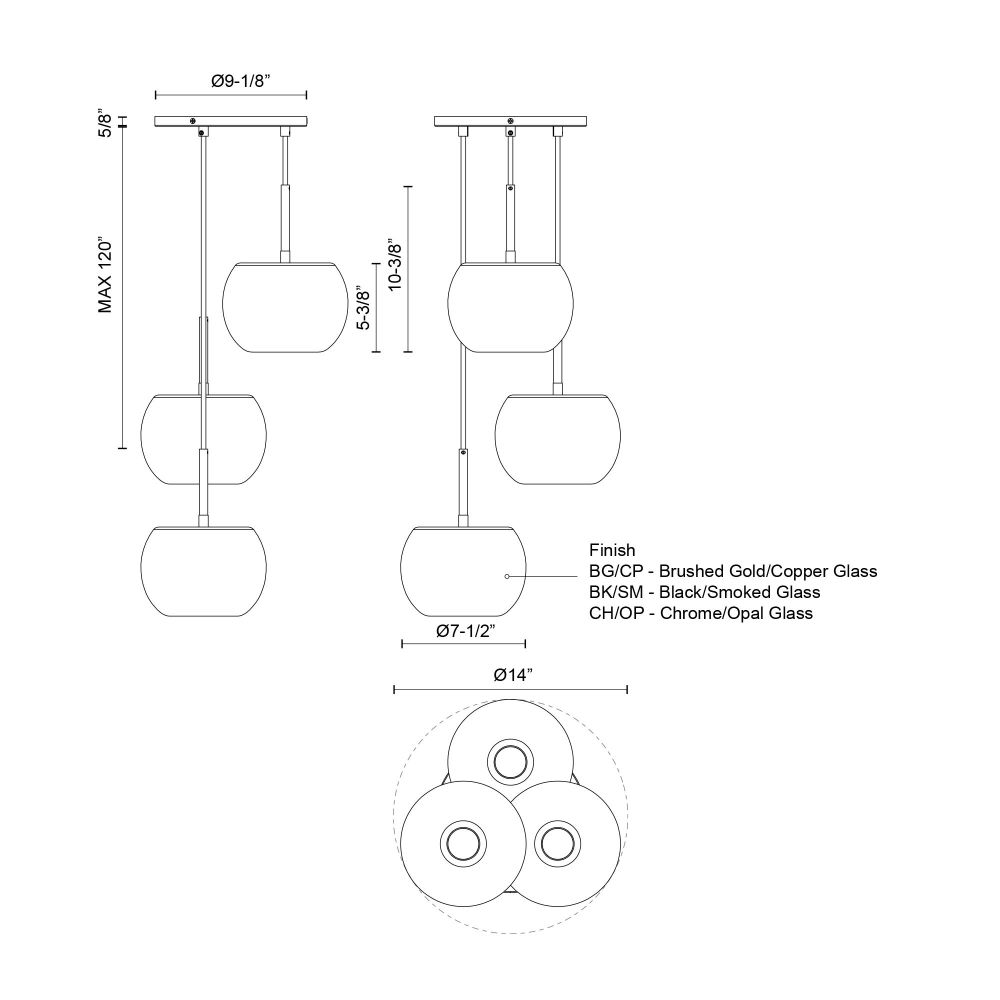 CH57514-BK/SM
