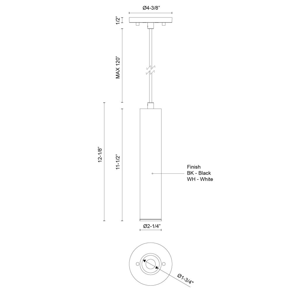 LD2-PD12W12-3036-BK-UNV-010