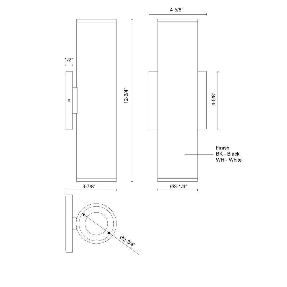 LD3-UD12W24-3036-BK-UNV-010