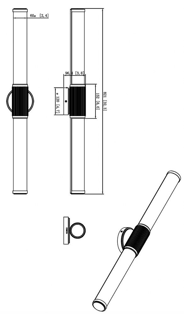 1021-32W-MB-LED